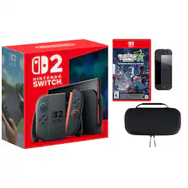 Switch 2 Bundle With Accessories & Pokemon Z-A Game - Nintendo Switch 2