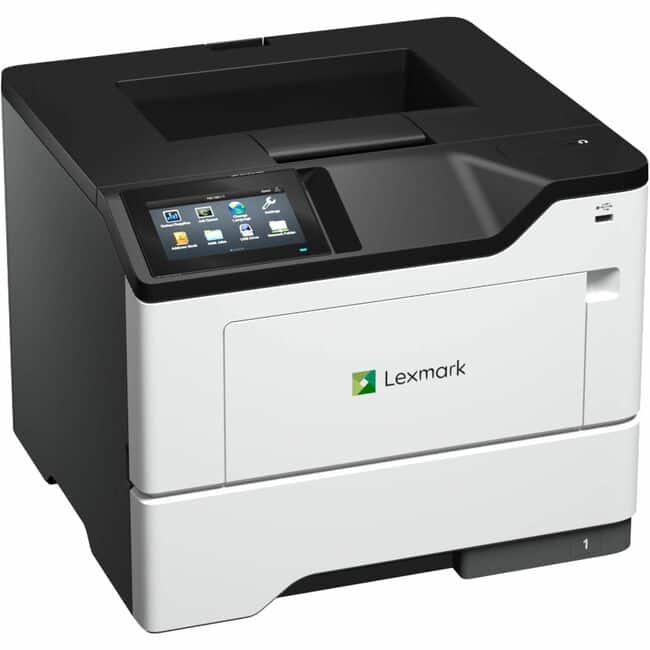 Lexmark - MS632dwe Desktop Wired Laser Printer - Monochrome - TAA Compliant - 50 ppm Mono - 1200 x 1200 dpi Print - 650 - Monochrome