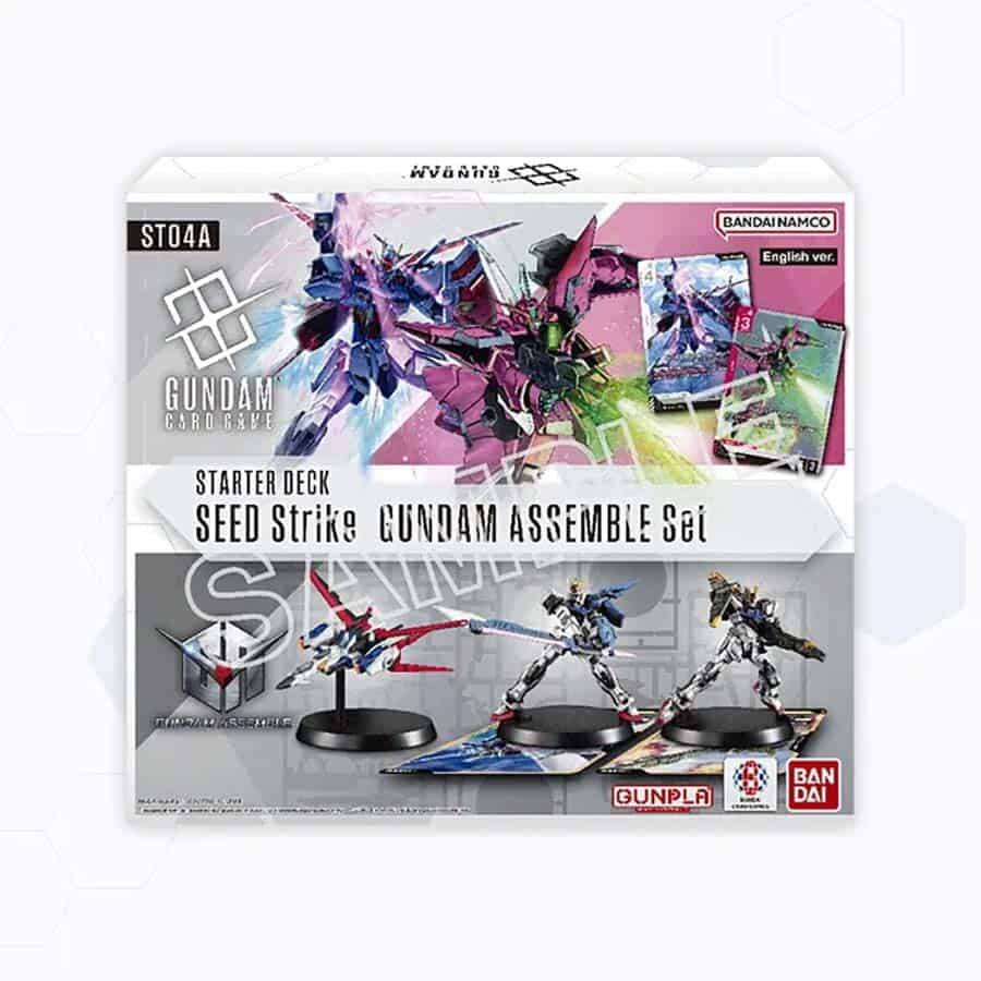 Bandai Gundam Card Game Assemble Starter Set Seed Strike (ST04A