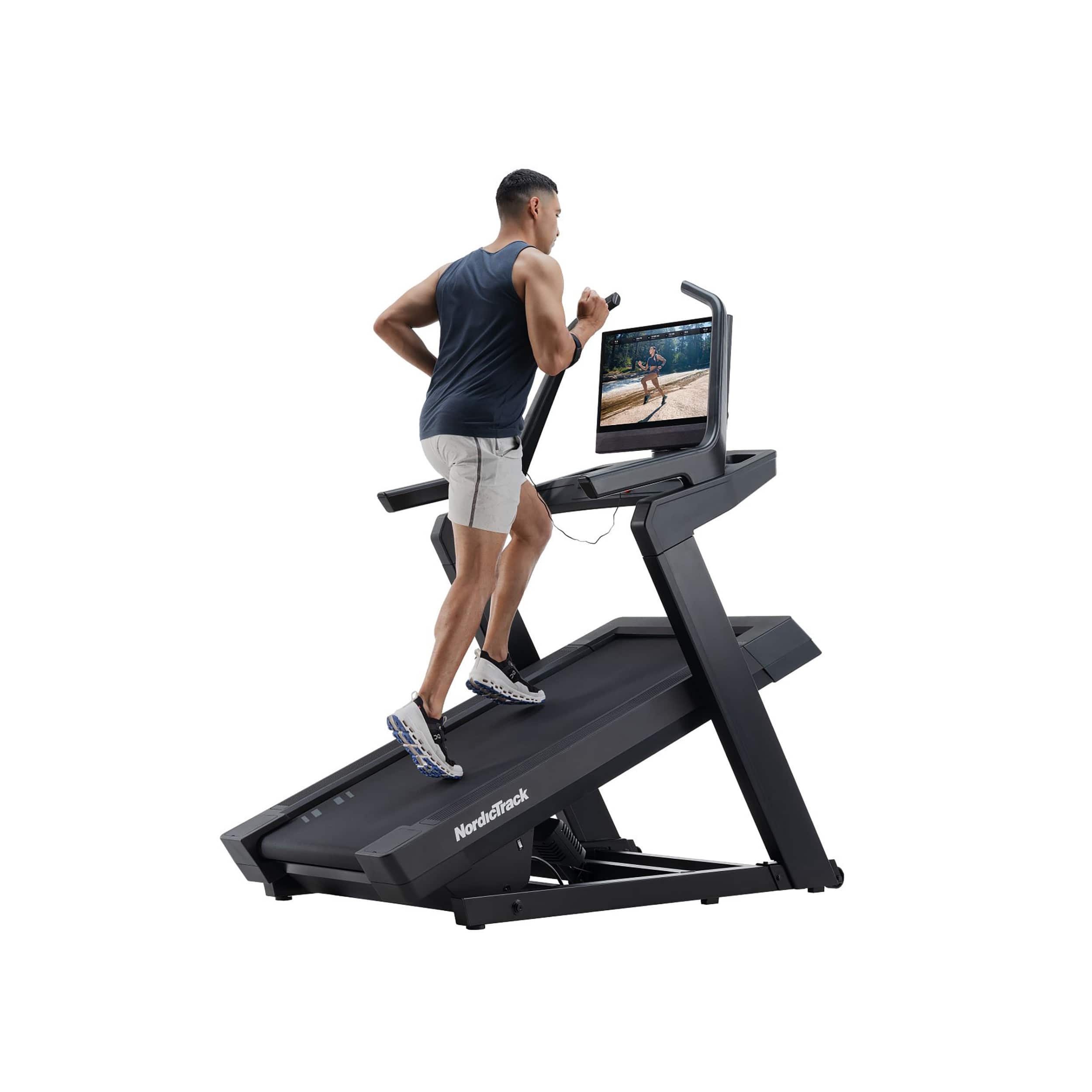NordicTrack - X24 Treadmill with 40% Incline for Strength and Cardiovascular Health - Black