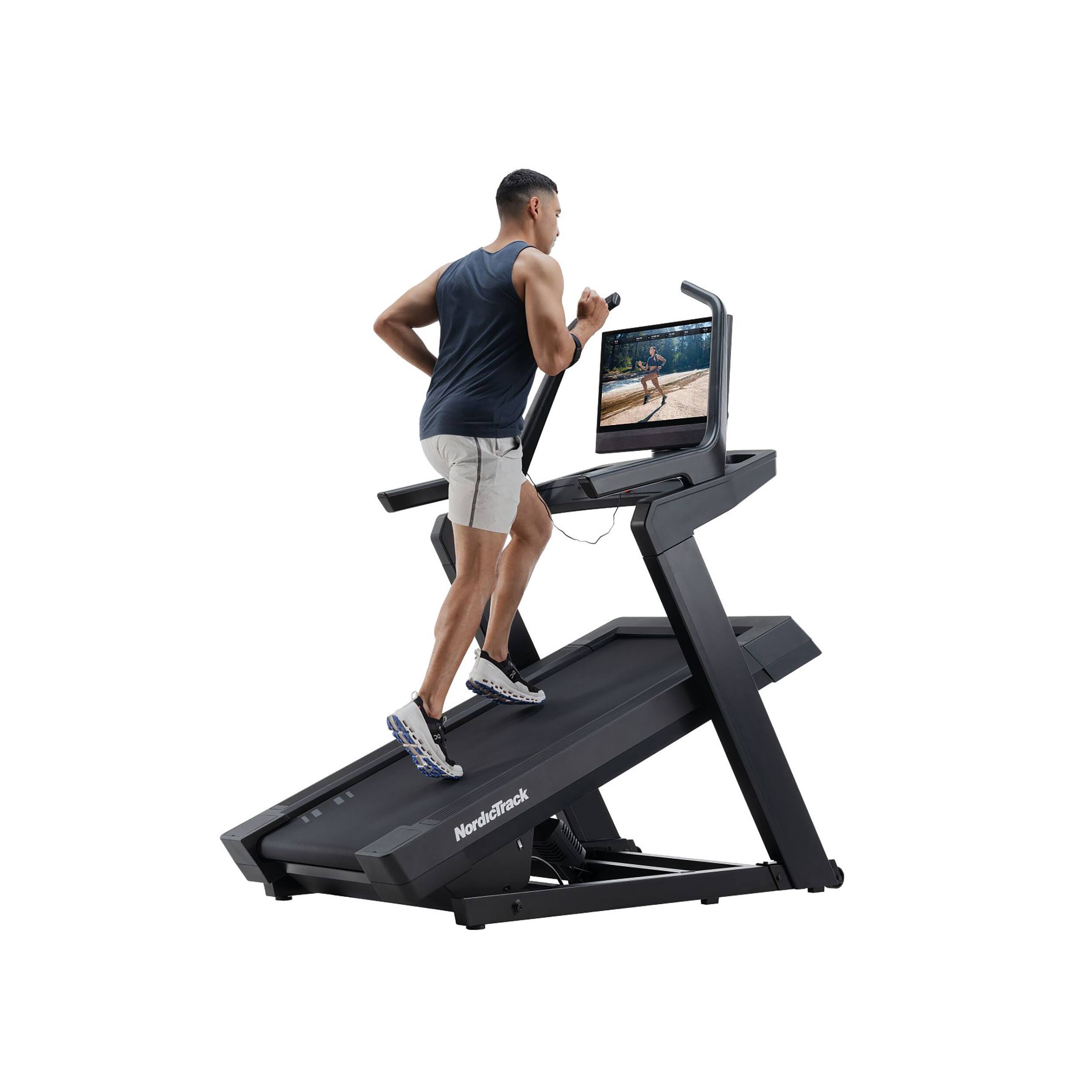 NordicTrack - X24 Treadmill with 40% Incline for Strength and Cardiovascular Health - Black