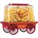 Front Standard. Brentwood - Vintage Wagon Popcorn Maker - Red.