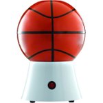 Front Zoom. Brentwood - 12-Cup (PC-484) Basketball Popcorn Maker - Brown.