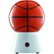 Front Zoom. Brentwood - 12-Cup (PC-484) Basketball Popcorn Maker - Brown.