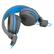 Front. JLab - Neon Wireless On-Ear Headphones - Gray/Medium Blue.