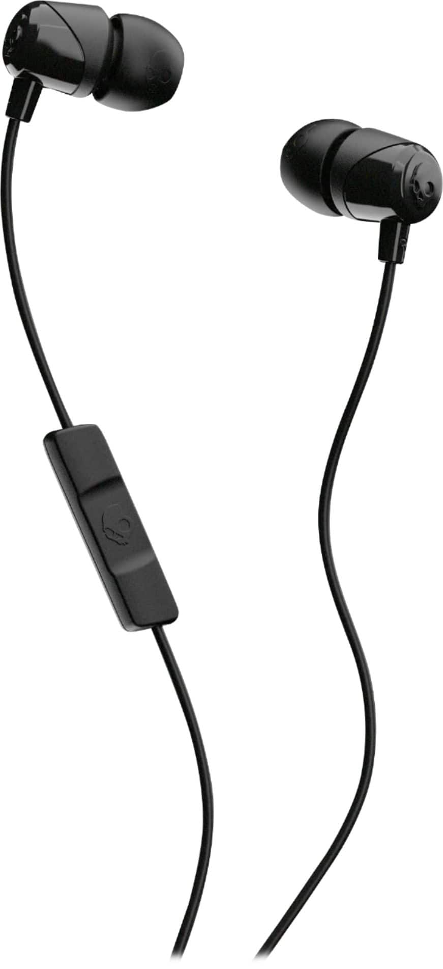 Front. Skullcandy - Jib Wired In-Ear Headphones - Black.