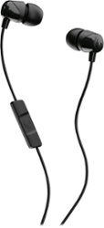 Skullcandy - Jib Wired In-Ear Headphones - Black - Front_Zoom