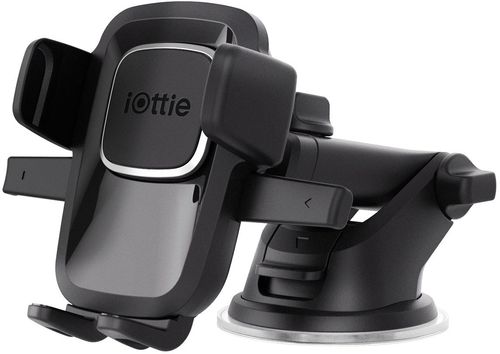 iOttie - Easy One Touch 4 Dash & Windshield Mount for Mobile Phones - Black