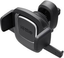 iOttie - Easy One Touch 4 Vent Mount for Mobile Phones - Black - Front_Zoom