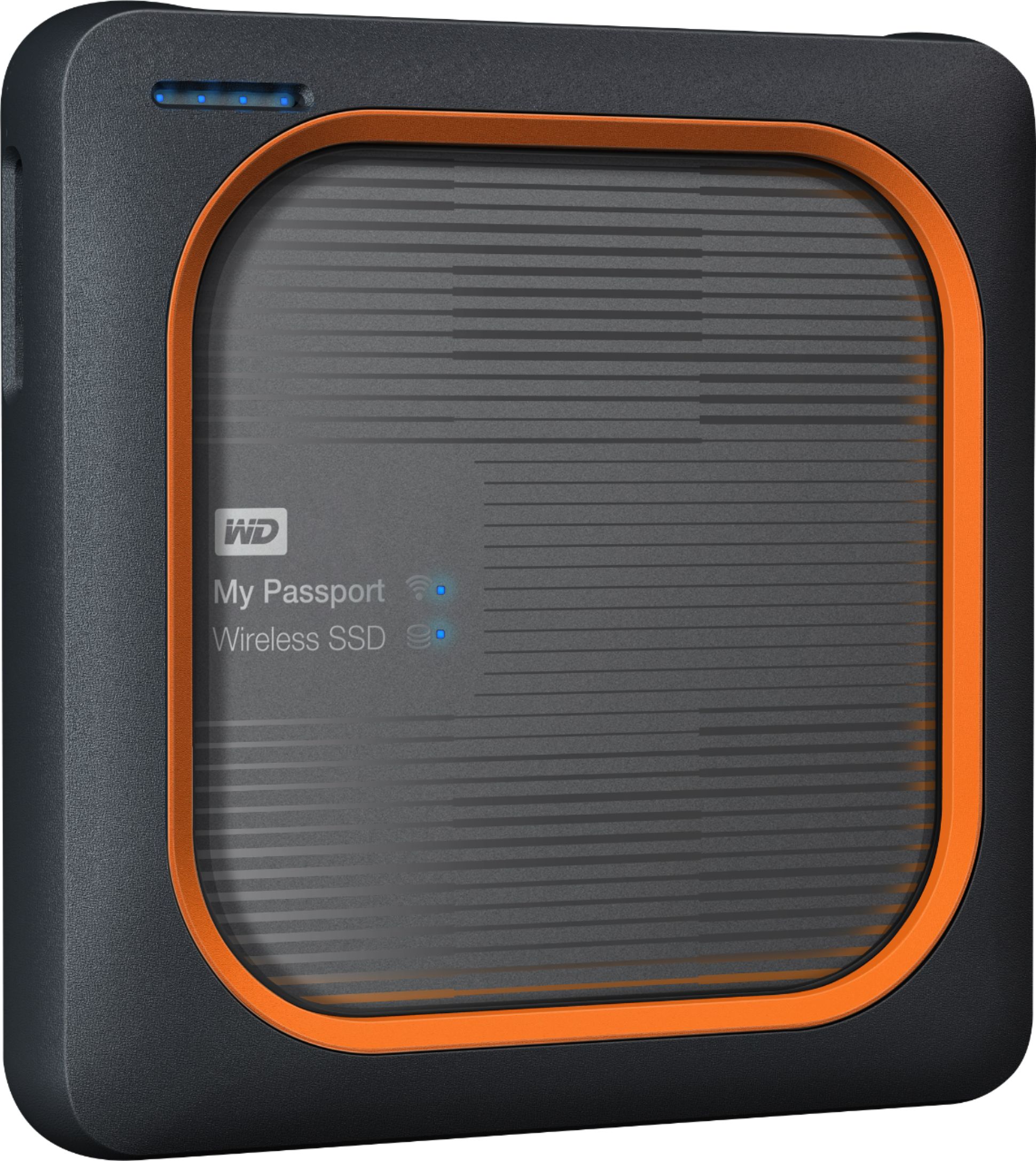 WiFi USB 3.0  WDBAMJ0010BGY-NESN WD 1TB My Passport Wireless SSD External Portable Drive 