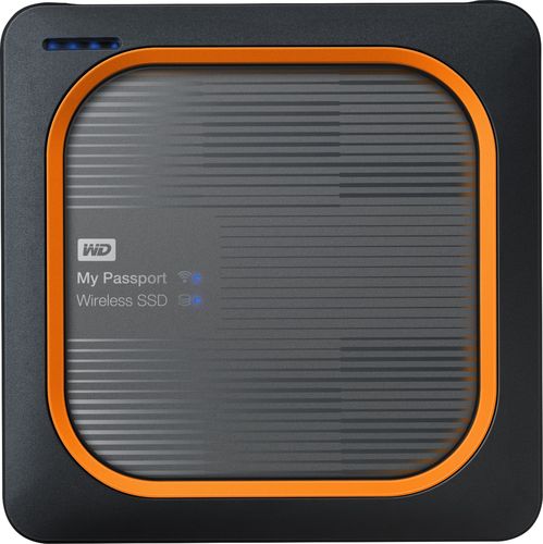 WD - My Passport Wireless 500GB External USB 3.0 Portable Solid State Drive