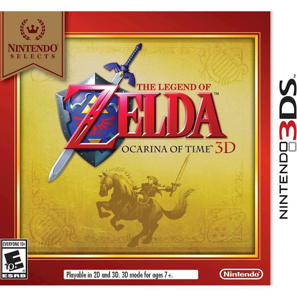 Best Buy: Nintendo Selects: The Legend of Zelda: Ocarina of Time 3D  Nintendo 3DS [Digital] 103589