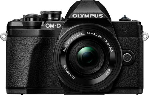 Olympus - OM-D E-M10 Mark III Mirrorless Camera with 14-42mm Lens - Black