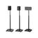 Alt View 11. Sanus - Adjustable Height Speaker Stand for Sonos One, PLAY:1 and PLAY:3 Speakers - Black.