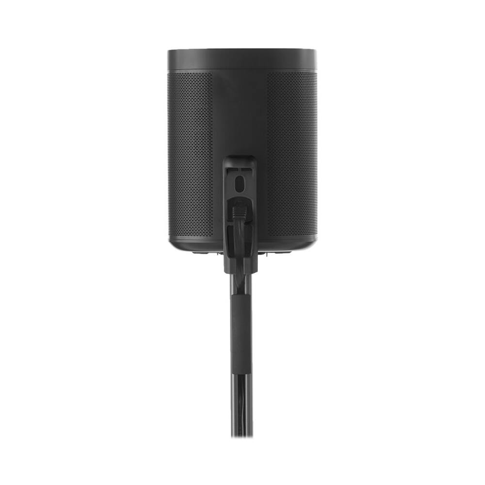 Alt View 12. Sanus - Adjustable Height Speaker Stand for Sonos One, PLAY:1 and PLAY:3 Speakers - Black.