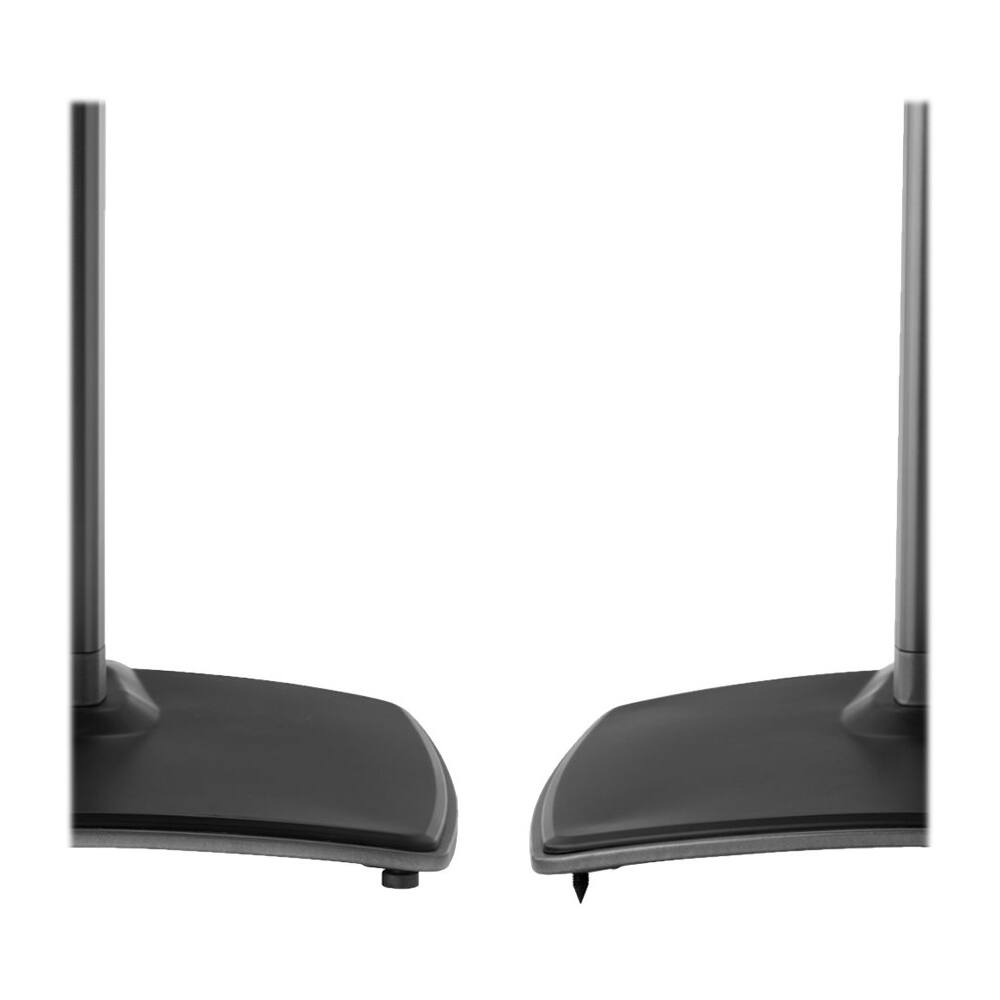 Alt View 13. Sanus - Adjustable Height Speaker Stand for Sonos One, PLAY:1 and PLAY:3 Speakers - Black.