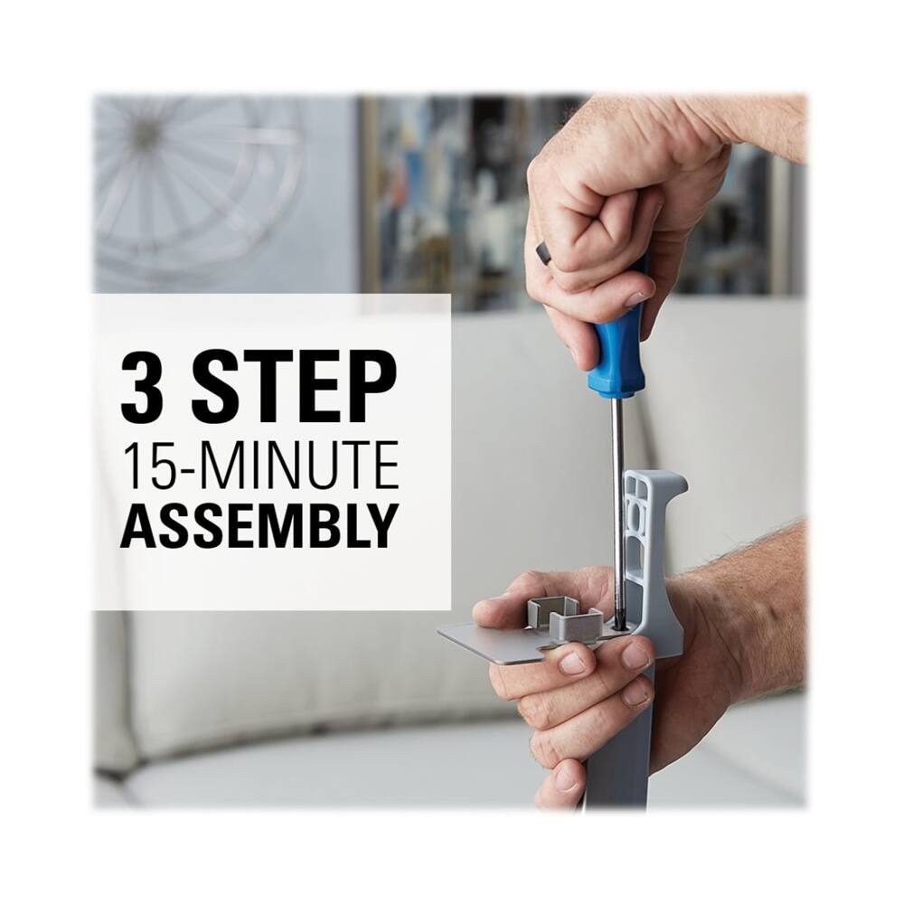 Sanus 30" to 42" Adjustable Height Speaker Stand for Sonos One, Sonos