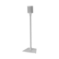 Sanus - 34" Speaker Stand for Sonos One, Sonos One SL, Play:1 and Play:3 Speakers - White - Front_Zoom