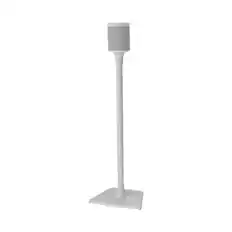 Front. Sanus - Speaker Stand - White.