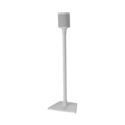 Sanus - 34" Speaker Stand for Sonos One, Sonos One SL, Play:1 and Play:3 Speakers - White - Front_Zoom