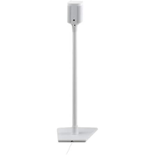 Back. Sanus - 34" Speaker Stands for Sonos One, Sonos One SL, Play:1 and Play:3 (2-Pack) - White.