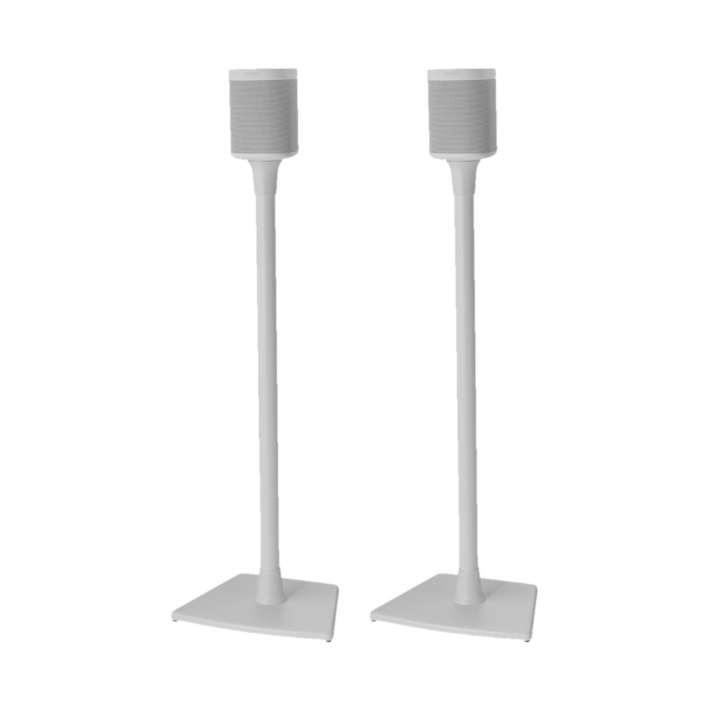 34" Speaker Stands for Sonos One, Sonos One SL, Play:1 and Play:3 (2- Pack) White WSS22-W1 - Best Buy