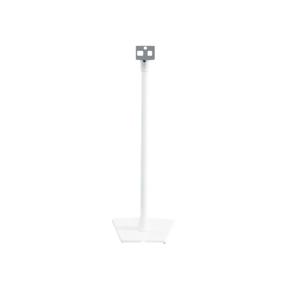 Left. Sanus - 34" Speaker Stands for Sonos One, Sonos One SL, Play:1 and Play:3 (2-Pack) - White.