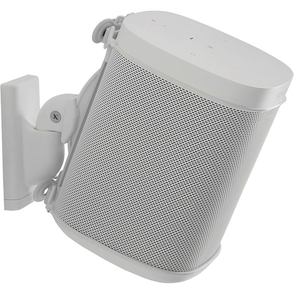 Adjustable Wall Mount for Sonos PLAY:1 and Speakers White WSWM21-W1 Best Buy