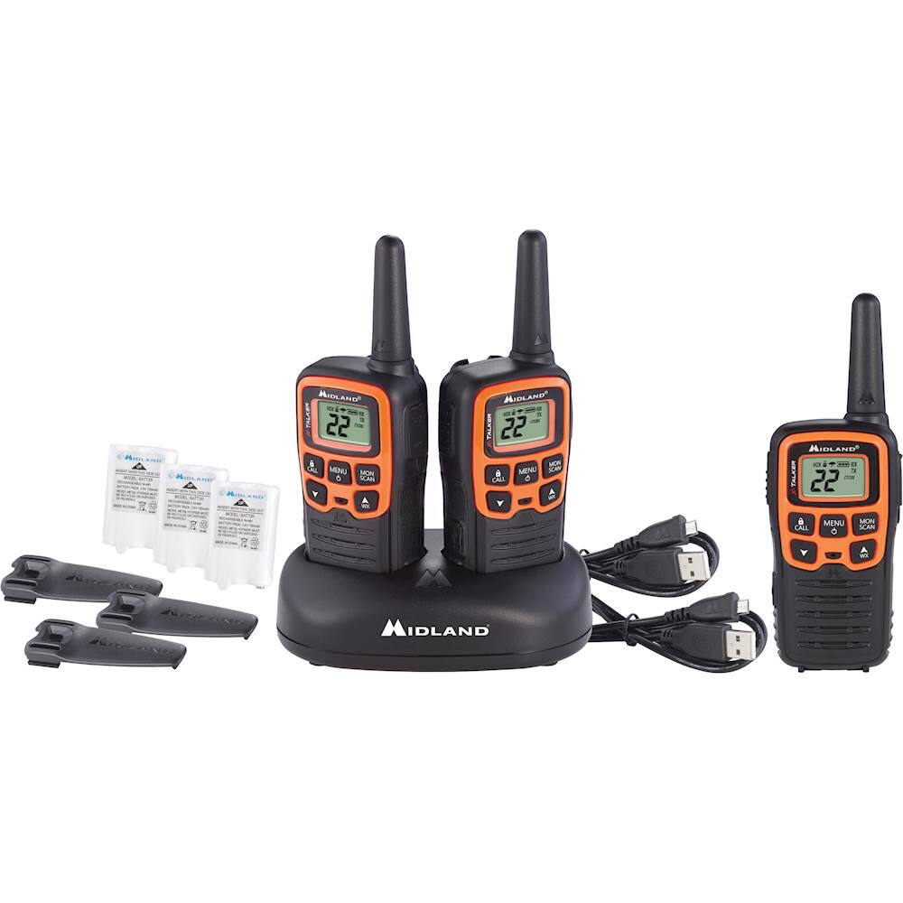 Alt View 14. Midland - X-Talker 28-Mile, 22-Channel FRS/GMRS 2-Way Radios (3-Pack).