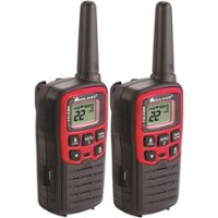 Midland - E+Ready X-TALKER 26-Mile, 22-Channel FRS 2-Way Radios (Pair) - Angle_Zoom