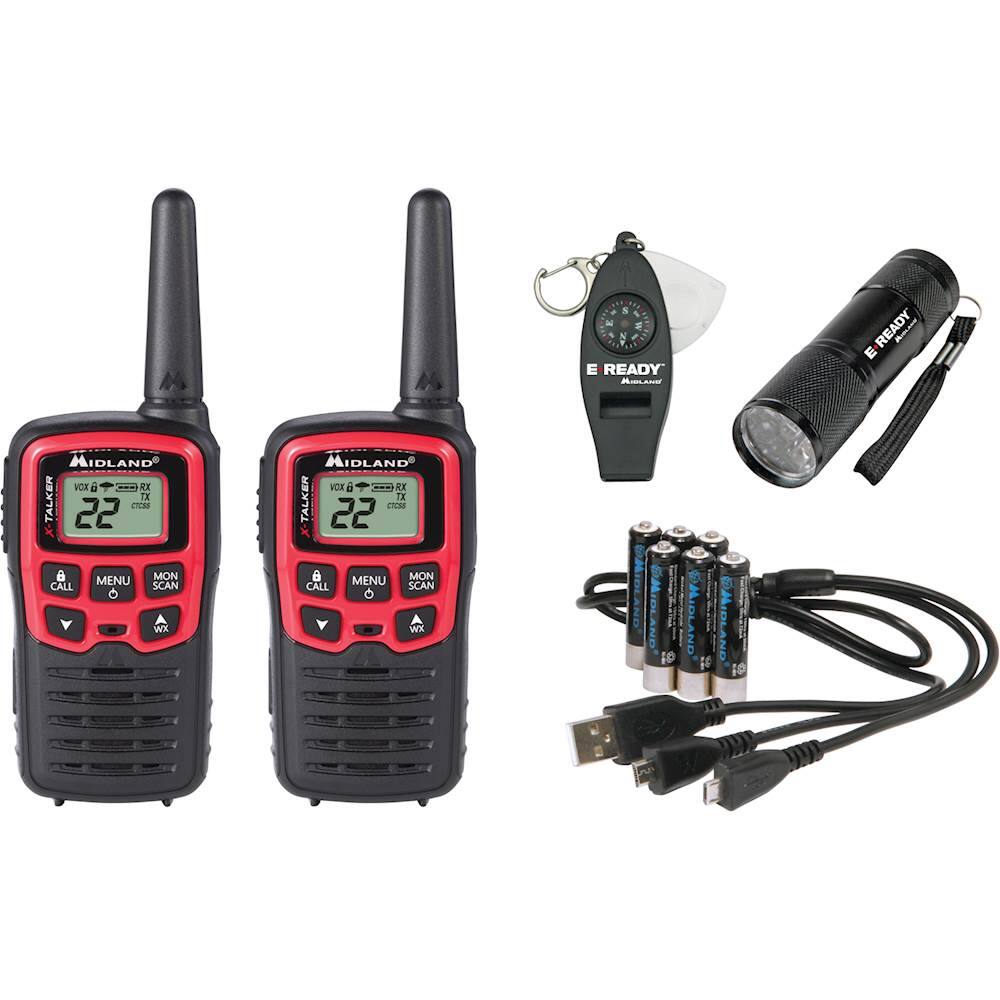 Alt View 12. Midland - E+Ready X-TALKER 26-Mile, 22-Channel FRS 2-Way Radios (Pair).
