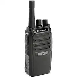 Midland - BizTalk 20-Floor, 16-Channel 2-Way Radio - Black