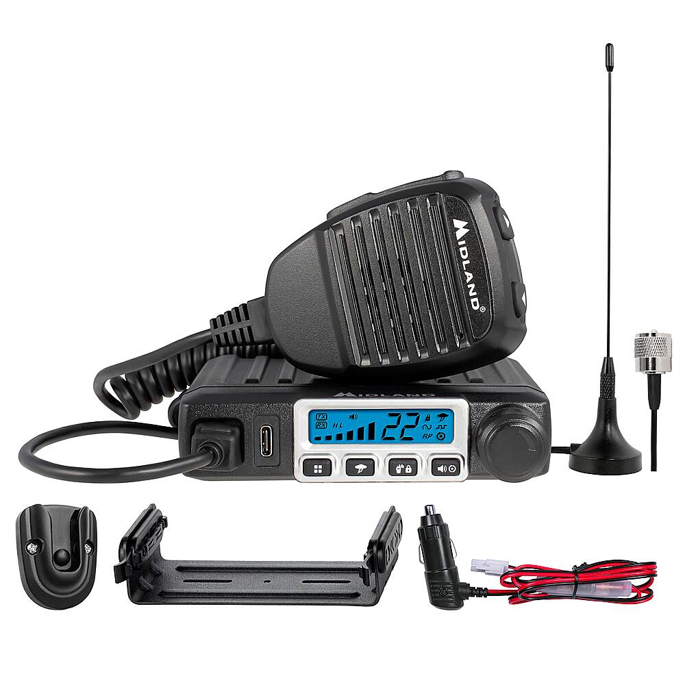 Alt View 13. Midland - MicroMobile® 50-Mile, 15-Channel 2-Way Radio.