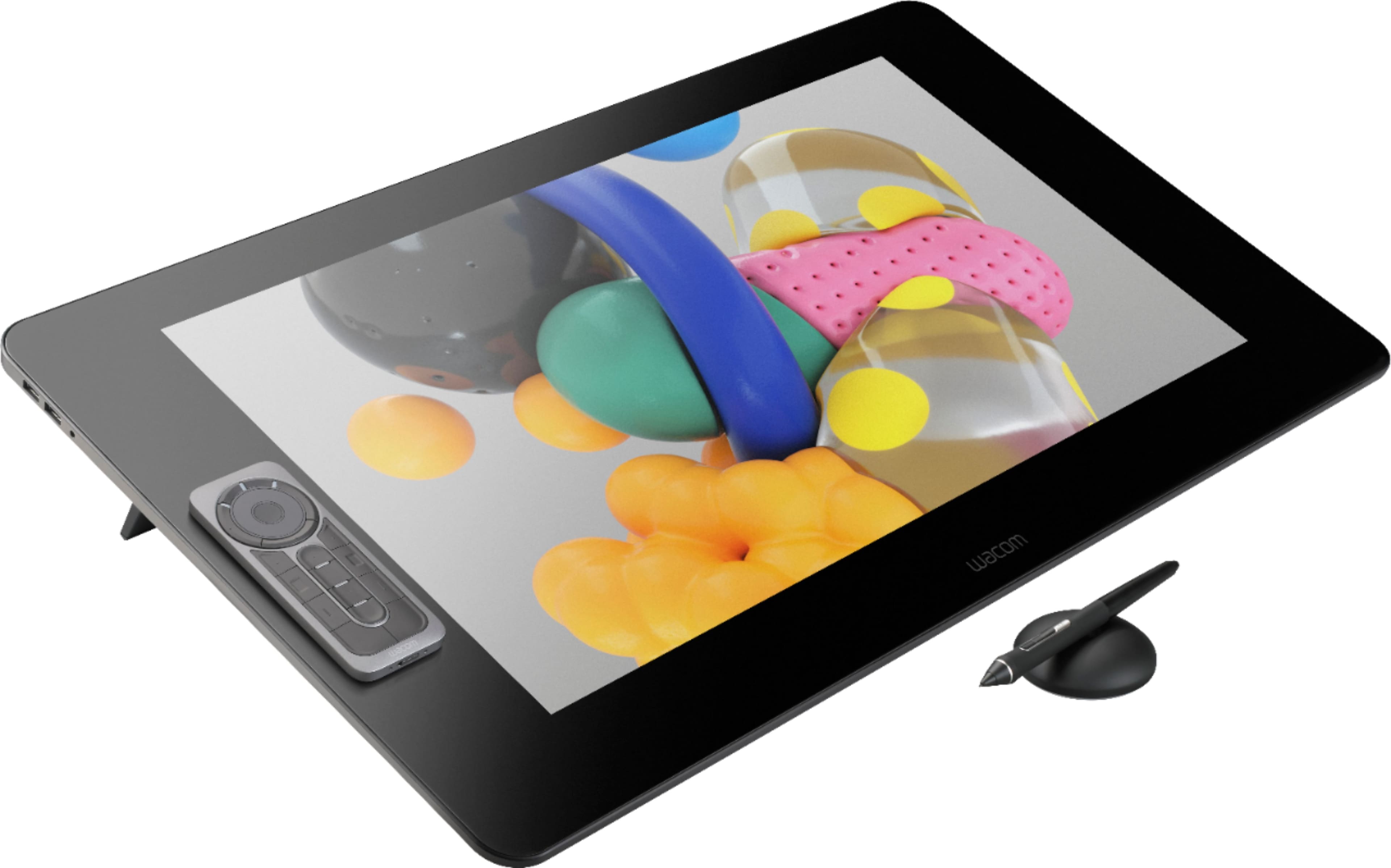 Angle. Wacom - Cintiq Pro 24 – 23.6” 4K Creative Pen Display - Black.