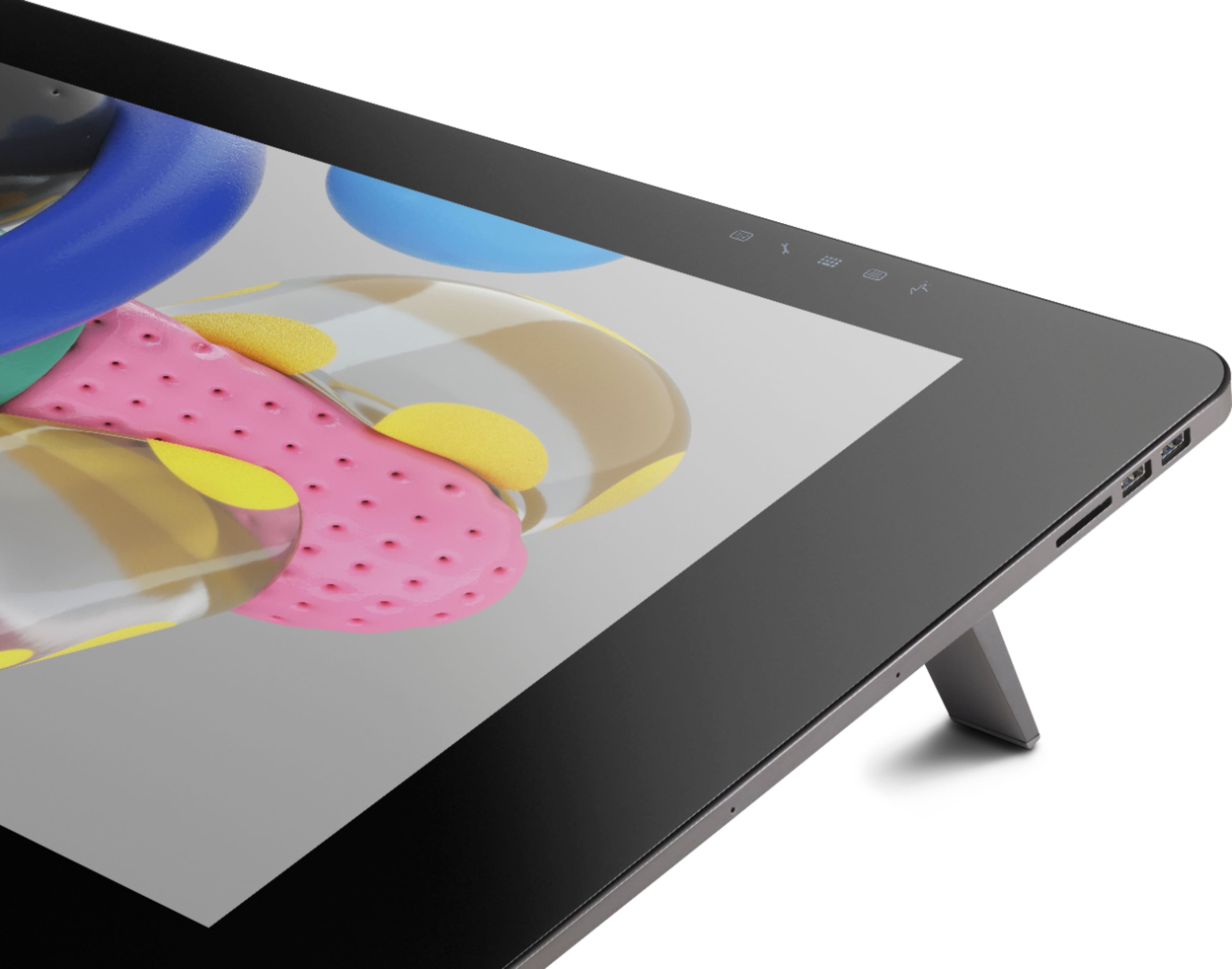 Alt View 11. Wacom - Cintiq Pro 24 – 23.6” 4K Creative Pen Display - Black.