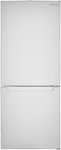 Front Zoom. Insignia™ - 9.2 Cu. Ft. Bottom-Freezer Refrigerator - White.