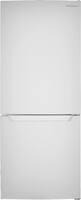 Insignia™ - 9.2 Cu. Ft. Bottom-Freezer Refrigerator - White - Front_Zoom