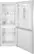 Alt View 2. Insignia™ - 9.2 Cu. Ft. Bottom-Freezer Refrigerator - White.