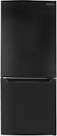 Front Zoom. Insignia™ - 9.2 Cu. Ft. Bottom-Freezer Refrigerator - Black.