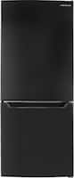 9.2 Cu. Ft. Bottom-Freezer Refrigerator - Black - Front_Zoom