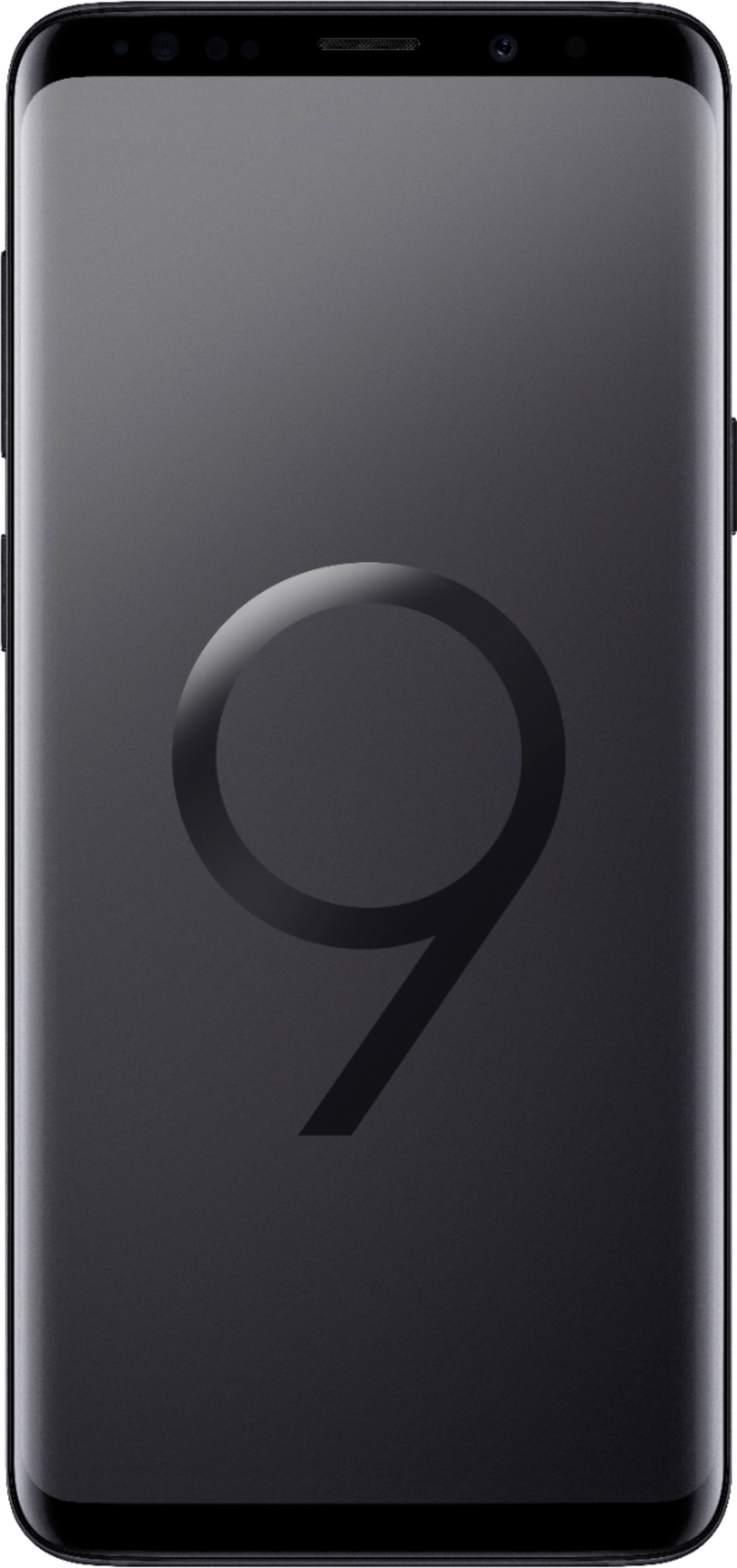 Alt View 11. Samsung - Geek Squad Certified Refurbished Galaxy S9+ with 64GB Memory Cell Phone - Midnight Black.
