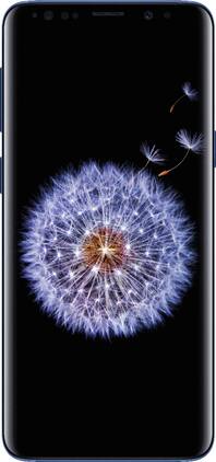 Samsung - Geek Squad Certified Refurbished Galaxy S9 with 64GB Memory Cell Phone - Coral Blue (Verizon)