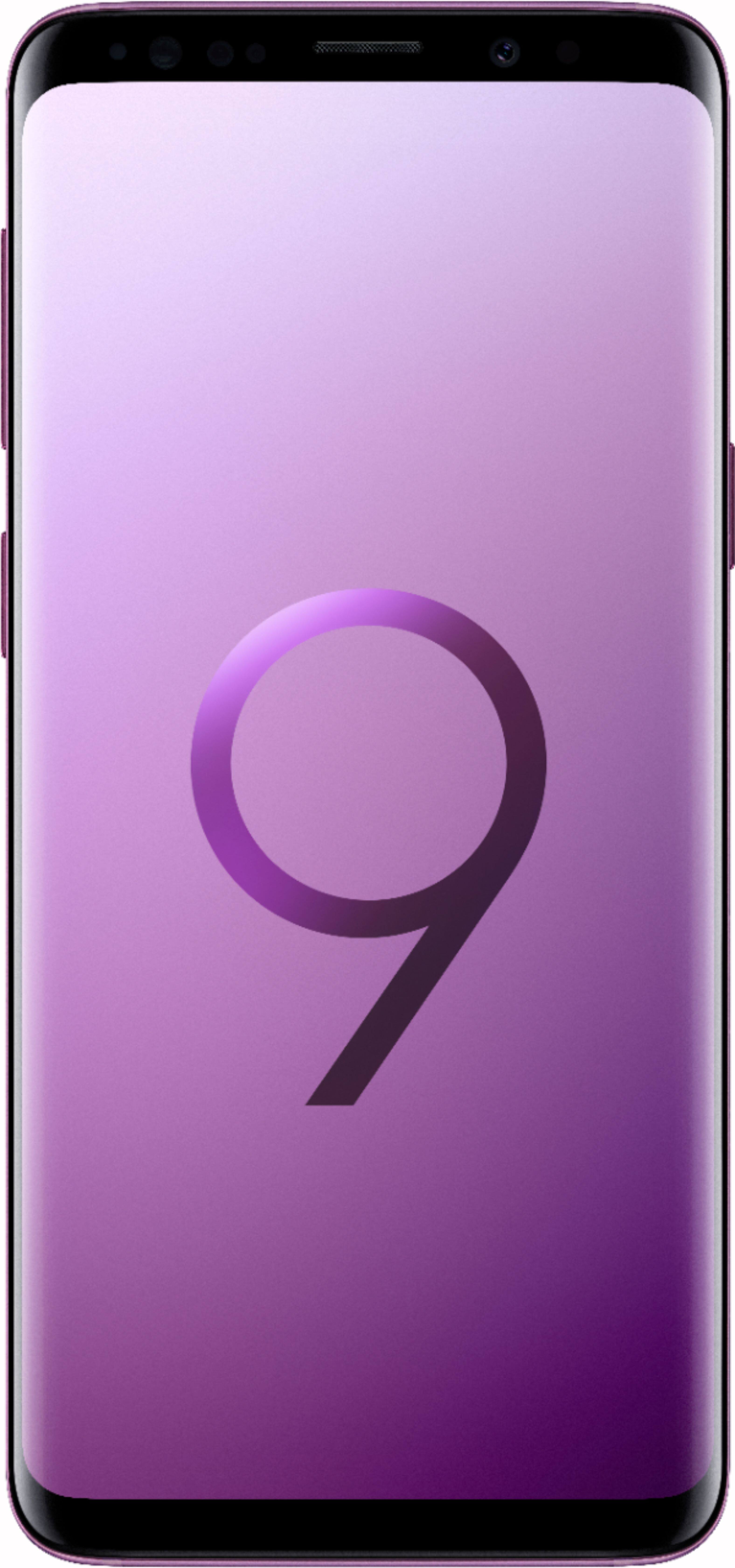 Alt View 11. Samsung - Geek Squad Certified Refurbished Galaxy S9 with 64GB Memory Cell Phone - Lilac Purple.