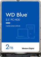 WD - Blue 2TB Internal SATA Hard Drive for Laptops - Front_Zoom
