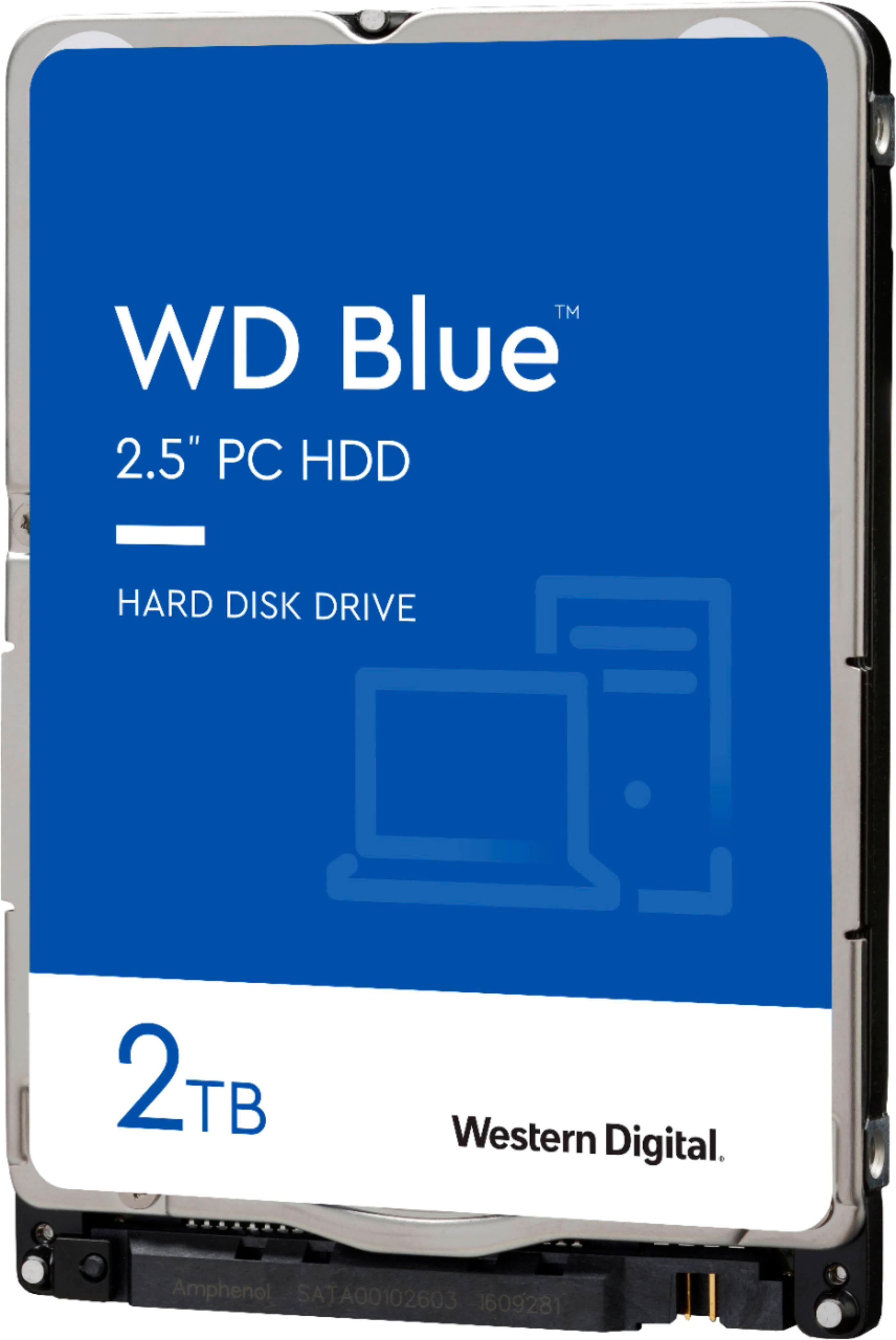 The text on the image reads: "WD Blue SA510 SATA SSD SOLID STATE DRIVE Western Digital."