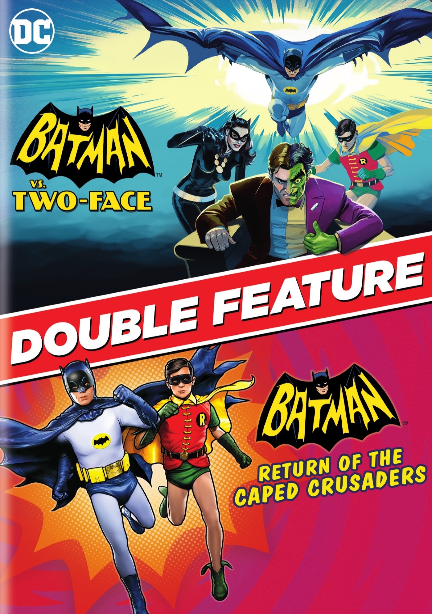 Batman vs. Two-Face/Batman: Return of the Caped Crusaders [DVD] - Best Buy