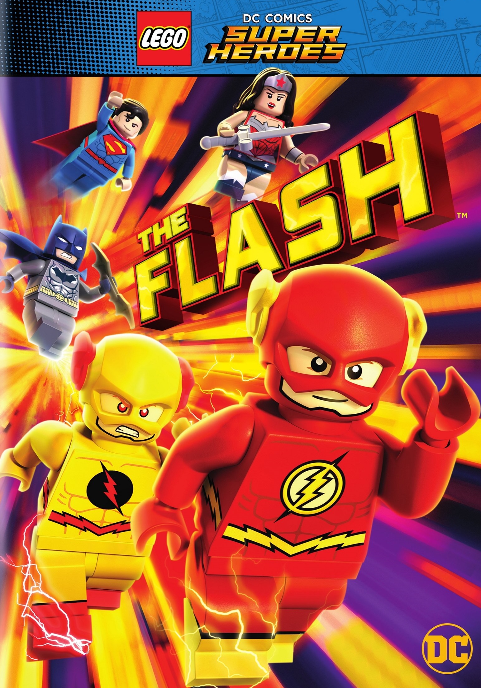 LEGO THE FLASH DC COMICS SUPER HEROES No Lingua Italiana DVD 