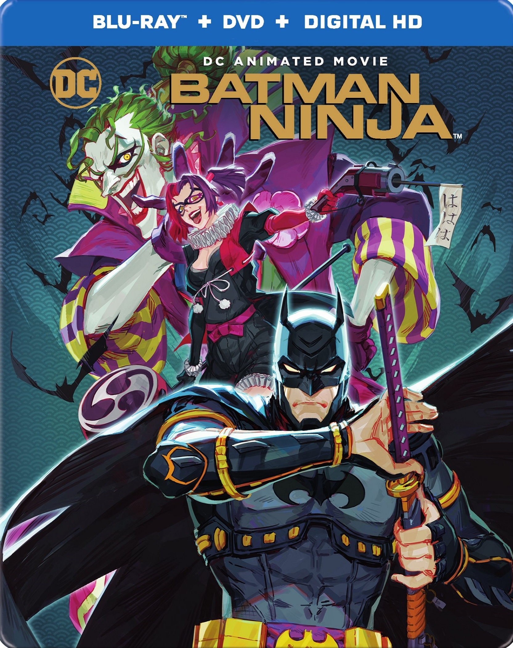 Batman Ninja [SteelBook] [Includes Digital Copy] [Blu-ray/DVD] [2018] -  Best Buy