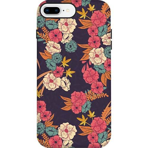 strongfit designers case for apple iphone 7 plus and 8 plus - jungle pattern 006