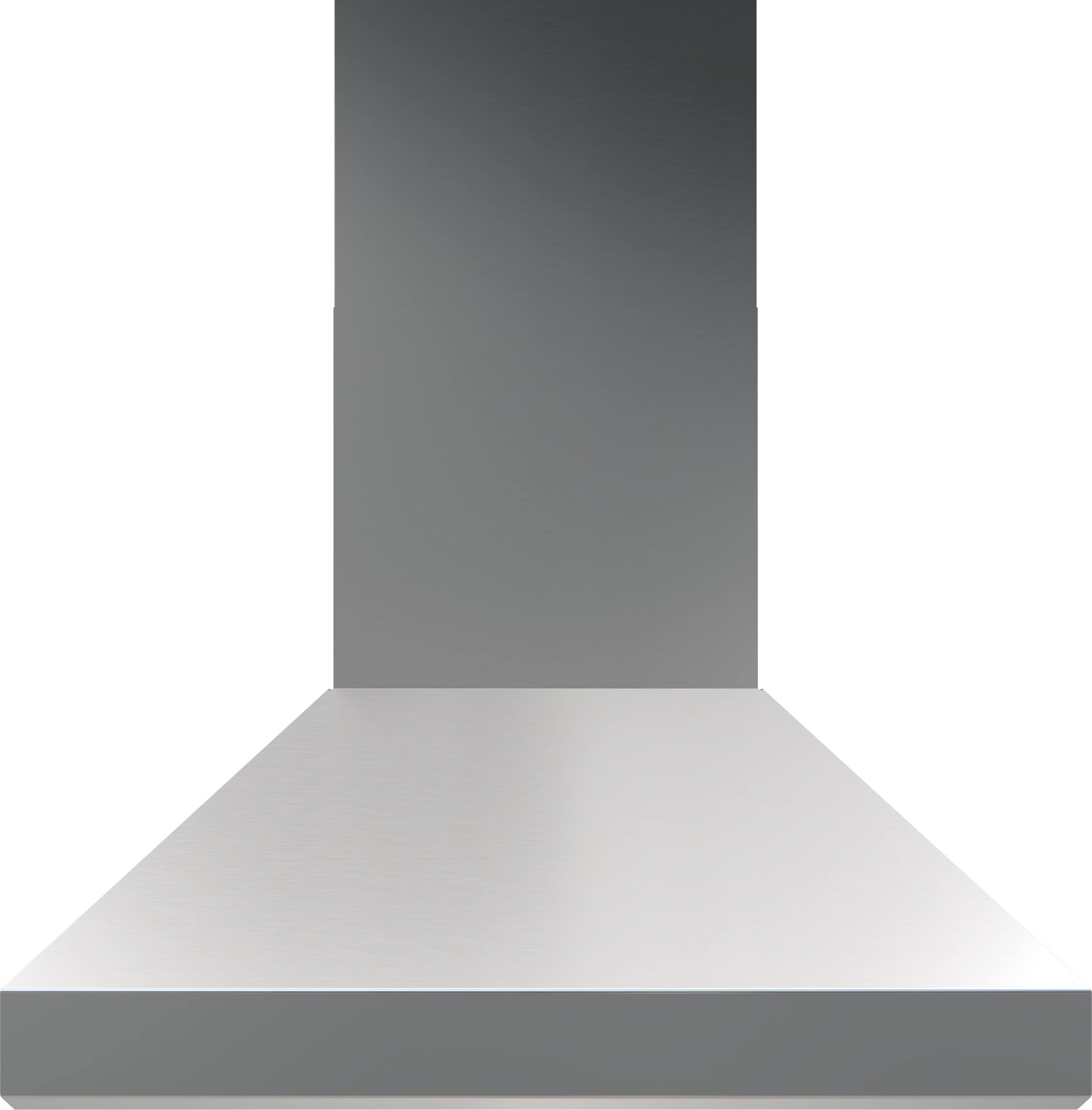 Front. Zephyr - Titan 36 in. 650 CFM Wall Mount Range Hood with TruHue - Stainless Steel.